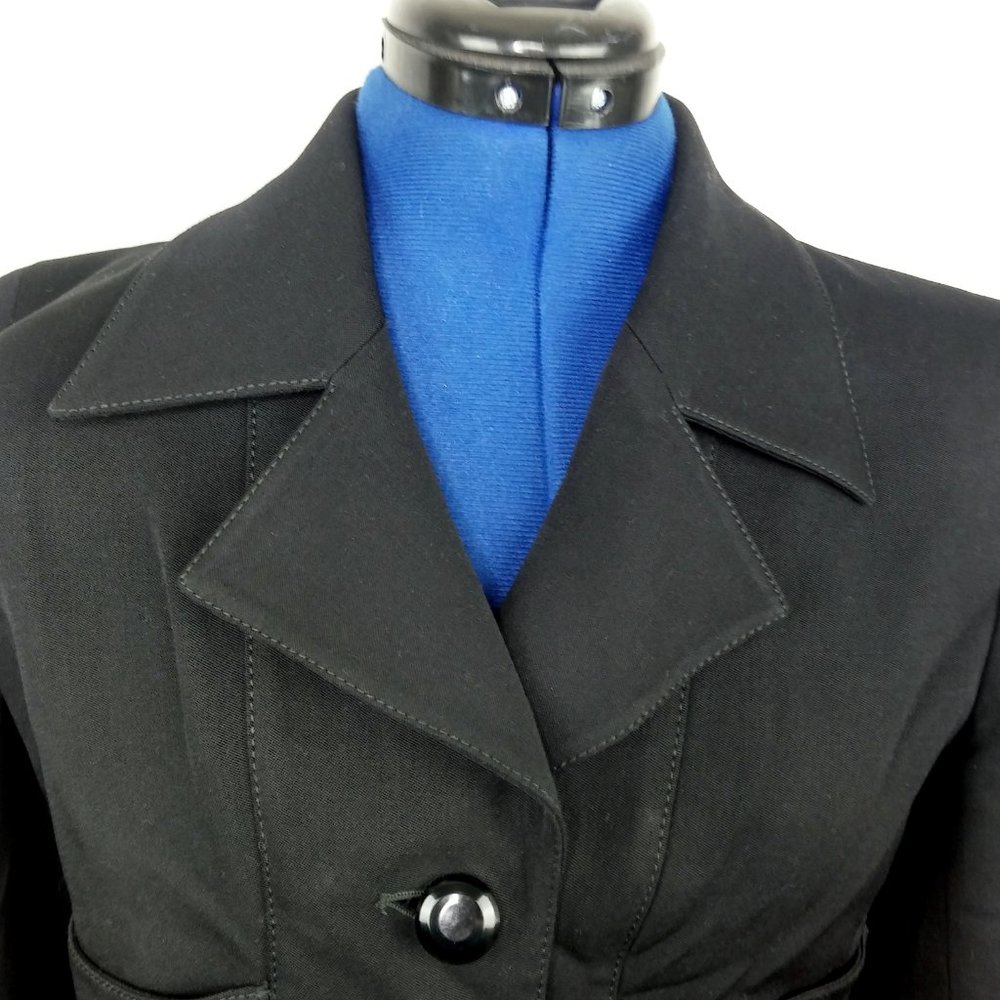 Vintage 90s Emanuel Ungaro Button Front Jacket 6 - Picture 4 of 12